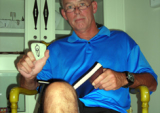 man with a book